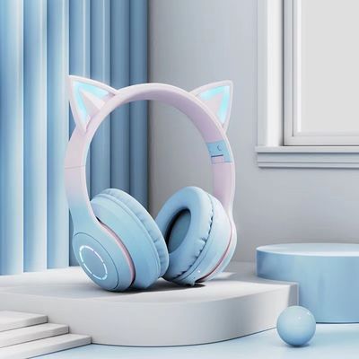 품질  ABS Wireless Kids Earphones Luminous Bluetooth Earphones With Microphone 공장