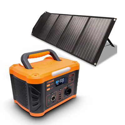 품질  1000w Portable Generator Power Station 12KG With Solar Panel 공장
