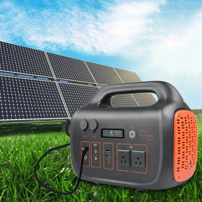 FCC ROHS 가지고 다닐 수 있는 발전소, 1500W 태양발전기는 교류 전력에 대한 DC를 장비를 답니다