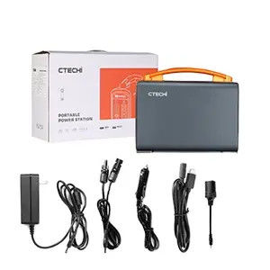 태양 파워 뱅크 200W 72000 mah 휴대용 전력 정거장 발전기