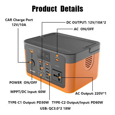 300W 무료 태양열 발전기 가지고 다닐 수 있는 동력화차 라이프포4 배터리 3.6 킬로그램