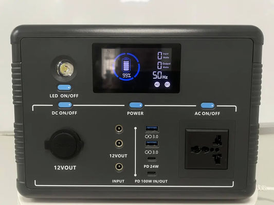 500W 라이프포4 태양 발전소, 518wh 가지고 다닐 수 있는 동력화차 CE ROHS FCC 증명서