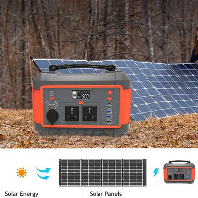 정전 비상 레스쿠메를 위한 OEM 라이프포4 가지고 다닐 수 있는 태양 발전소 600W 교류 출력