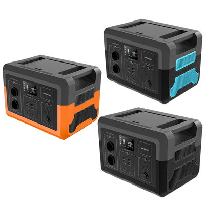 1500W 1380Wh 가지고 다닐 수 있는 비상전원 공급 배터리 순수 사인파