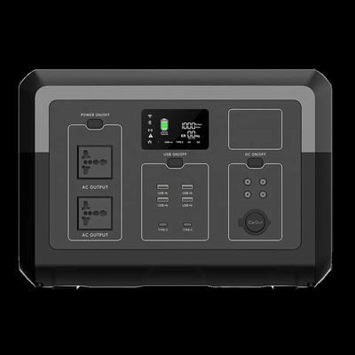야외 비상전원을 위한 1500W 리듐 인산철 가지고 다닐 수 있는 동력화차