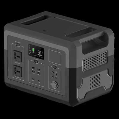 야외 비상전원을 위한 1500W 리듐 인산철 가지고 다닐 수 있는 동력화차