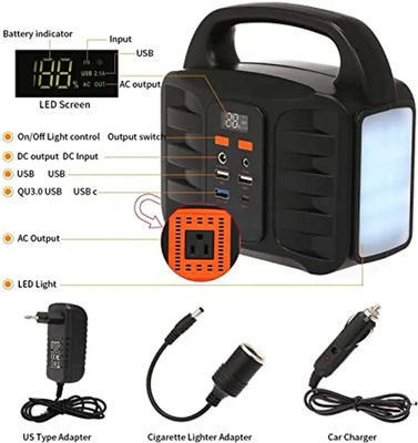 점화를 가진 110V 220V 150W 휴대용 힘 은행 역